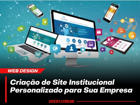 Criação de Site Institucional Profissional