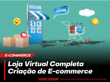 Loja Virtual Completa - Criação de E-commerce Profissional​